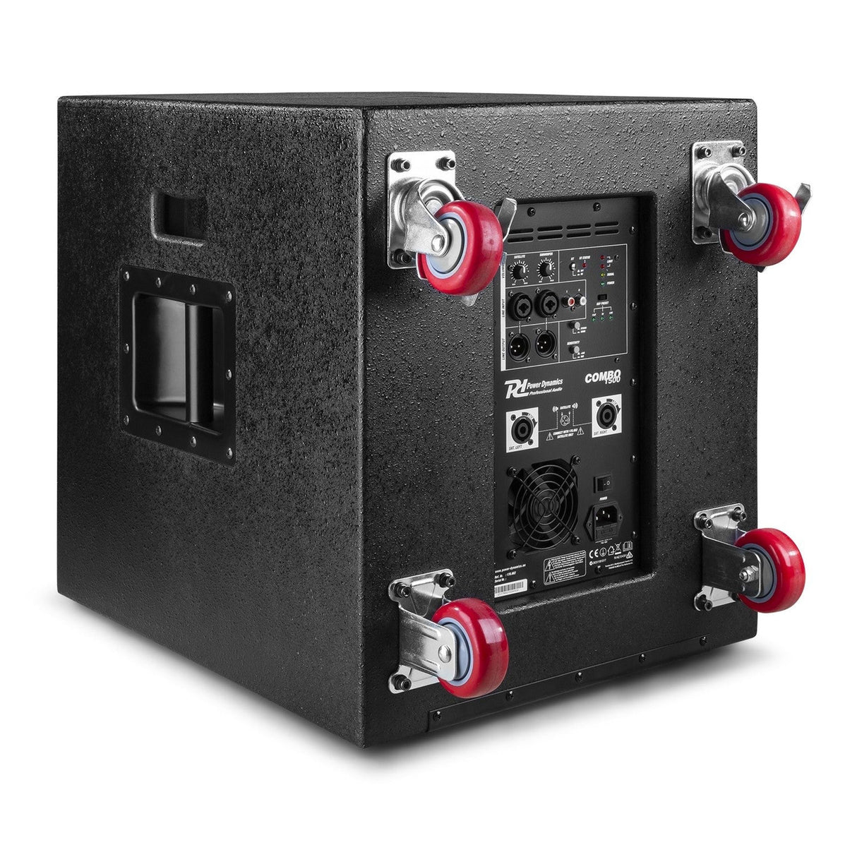 Power Dynamics PD Combo 1500 Geluidssysteem 1500W met 15 inch Subwoofer, DSP en Bluetooth