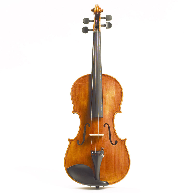 Stentor SR1865A viool 4/4 Handmade Pro “Messina” – met de hand gemaakt, gevlamd esdoorn & schellakafwerking, incl. Pirastro-snaren