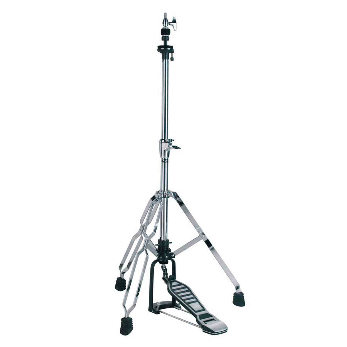 Hayman HHS-080 Hi-hat statief, dubbelbenig, professioneel model