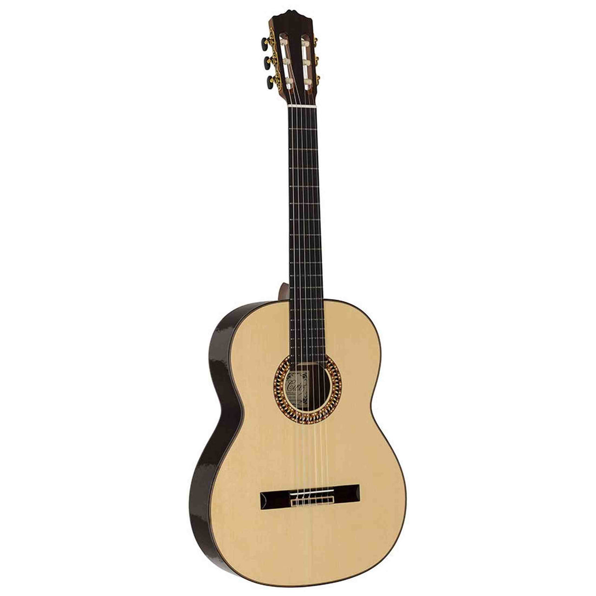 Salvador Cortez CS-130 – Klassieke gitaar met massief spruce bovenblad en palissander zij- en achterkant