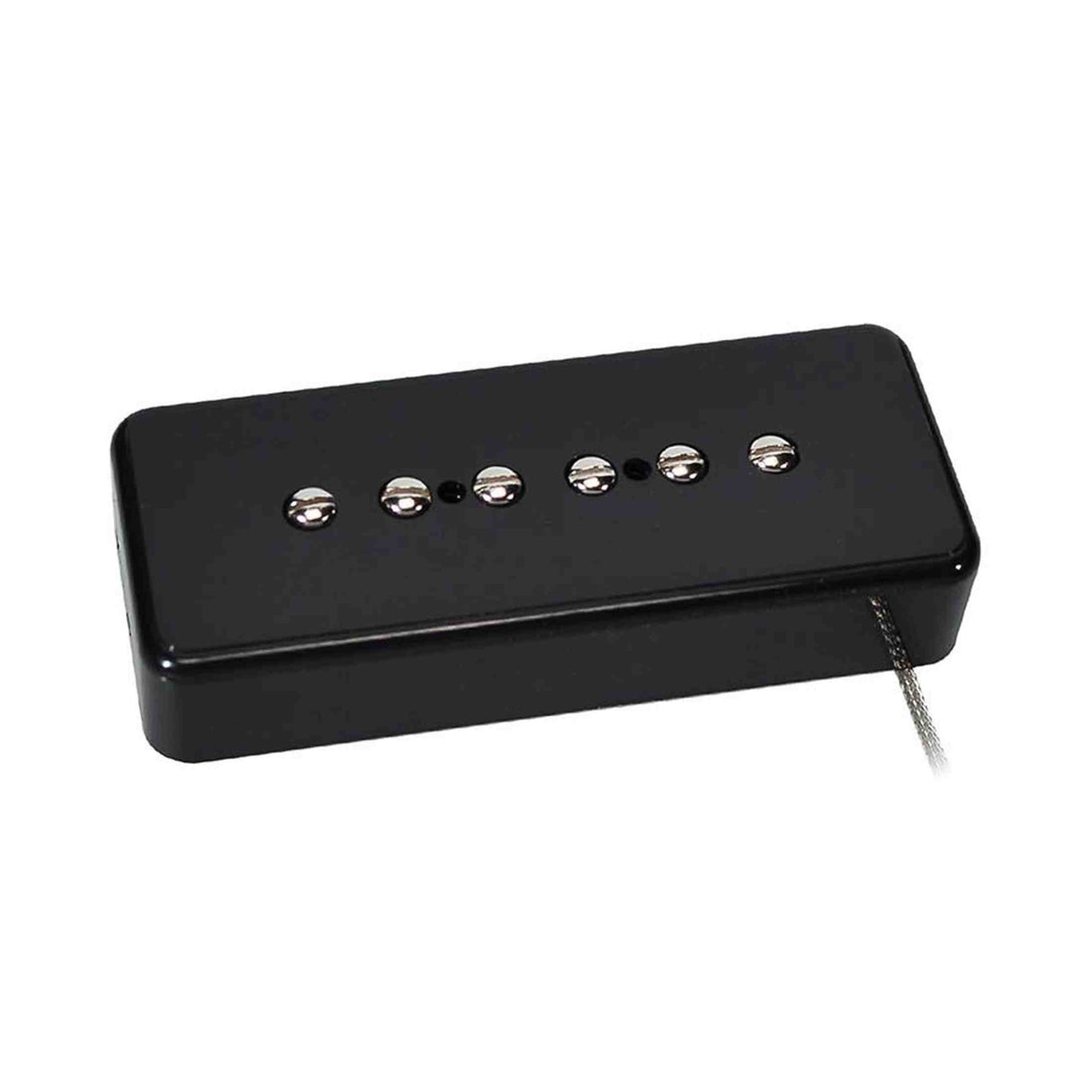 Boston VSB-46-NBK Single Coil Pickup - Alnico 5 bar-magneet, gevlochten afgeschermde bedrading, gewaxte enamel draad