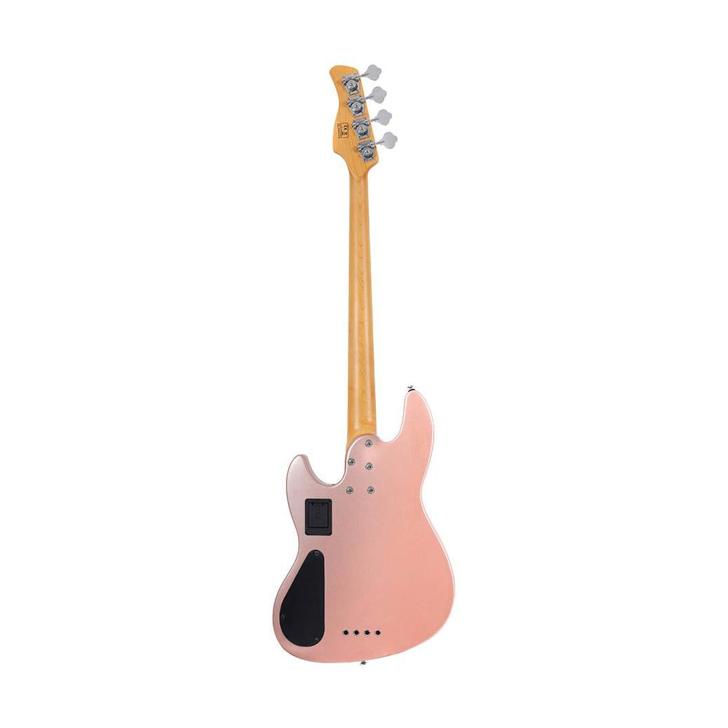 Sire U7 4/RGD Marcus Miller actieve 4-snarige basgitaar Rosegold