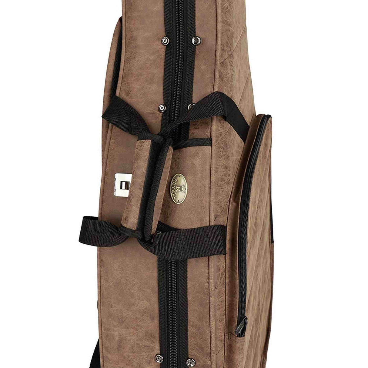 Royall CH12SC/BRS Chess Cutaway SC Tricone Resonator 12-Fret – Okoumé, Brown Satin, Lipstick PU, Softcase
