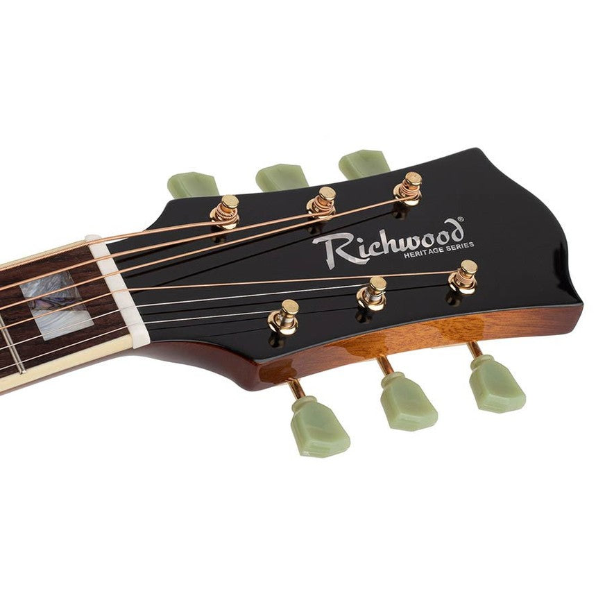 Richwood HSJS-42-HB Heritage Series jumbo akoestische western gitaar honeyburst