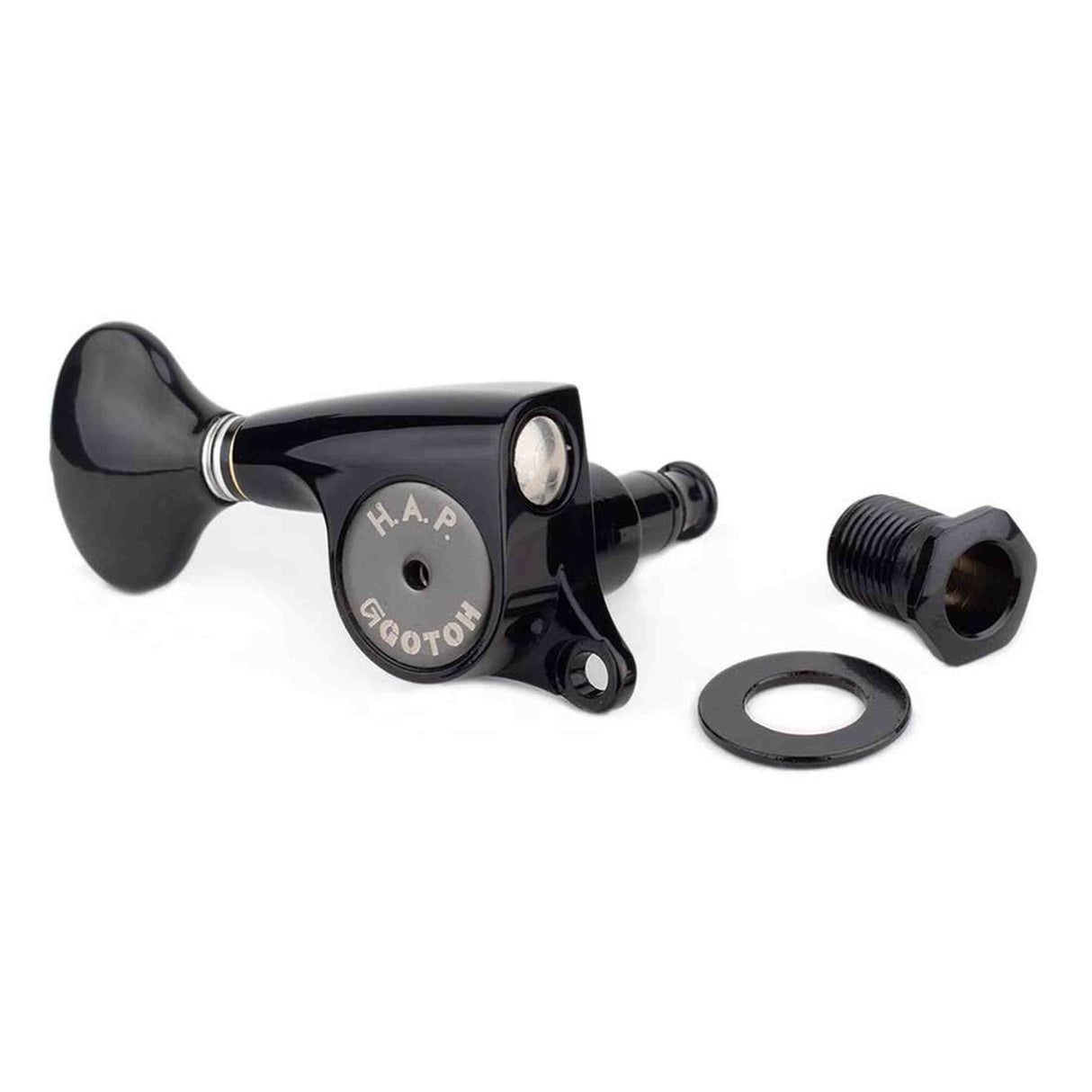Gotoh GTH14598 SGS510 stemmechanieken met HAP and S5 knoppen, 6R, zwart