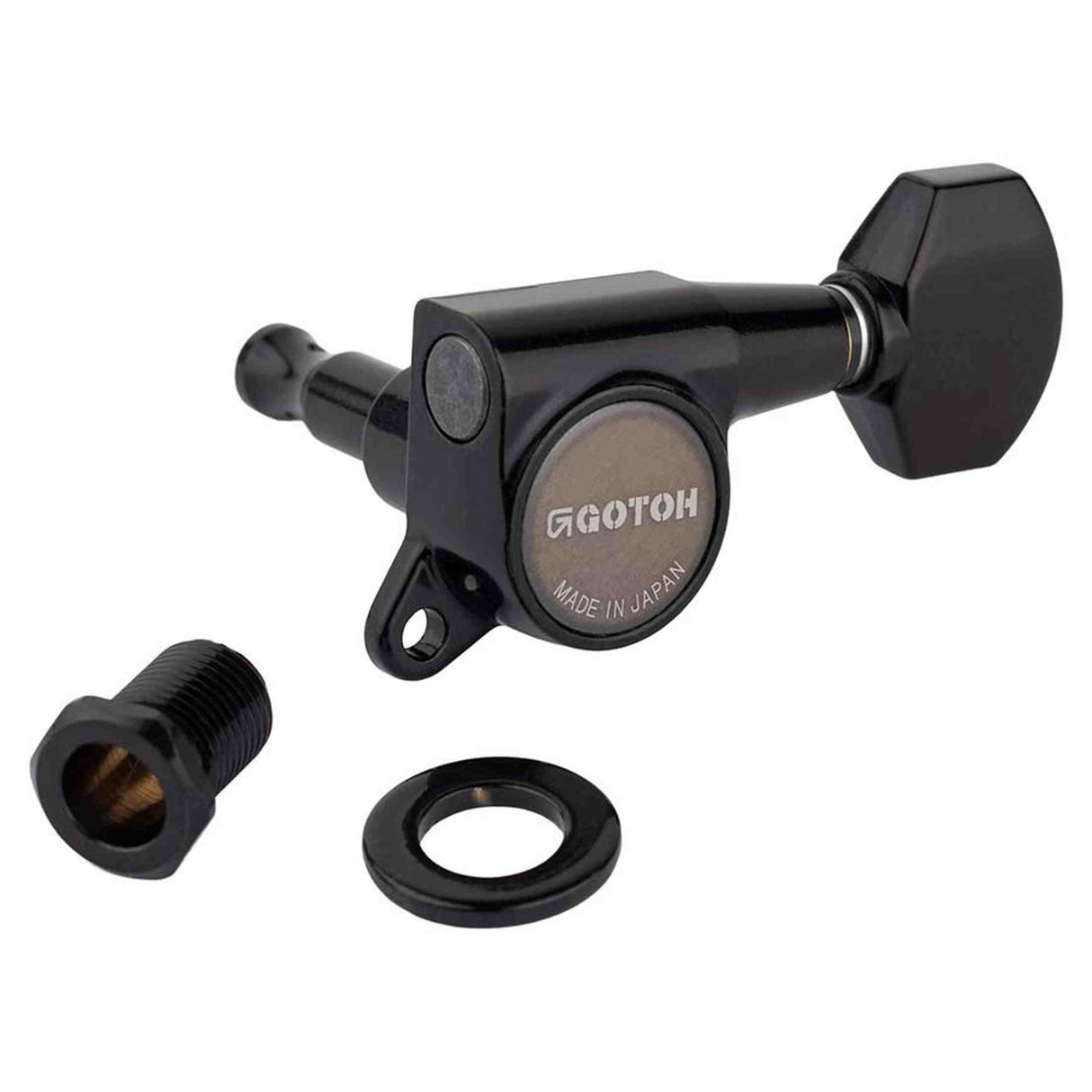 Gotoh GTH13997 SG381 stemmechanieken met Magnum Lock and 07 knoppen, 3L3R, zwart