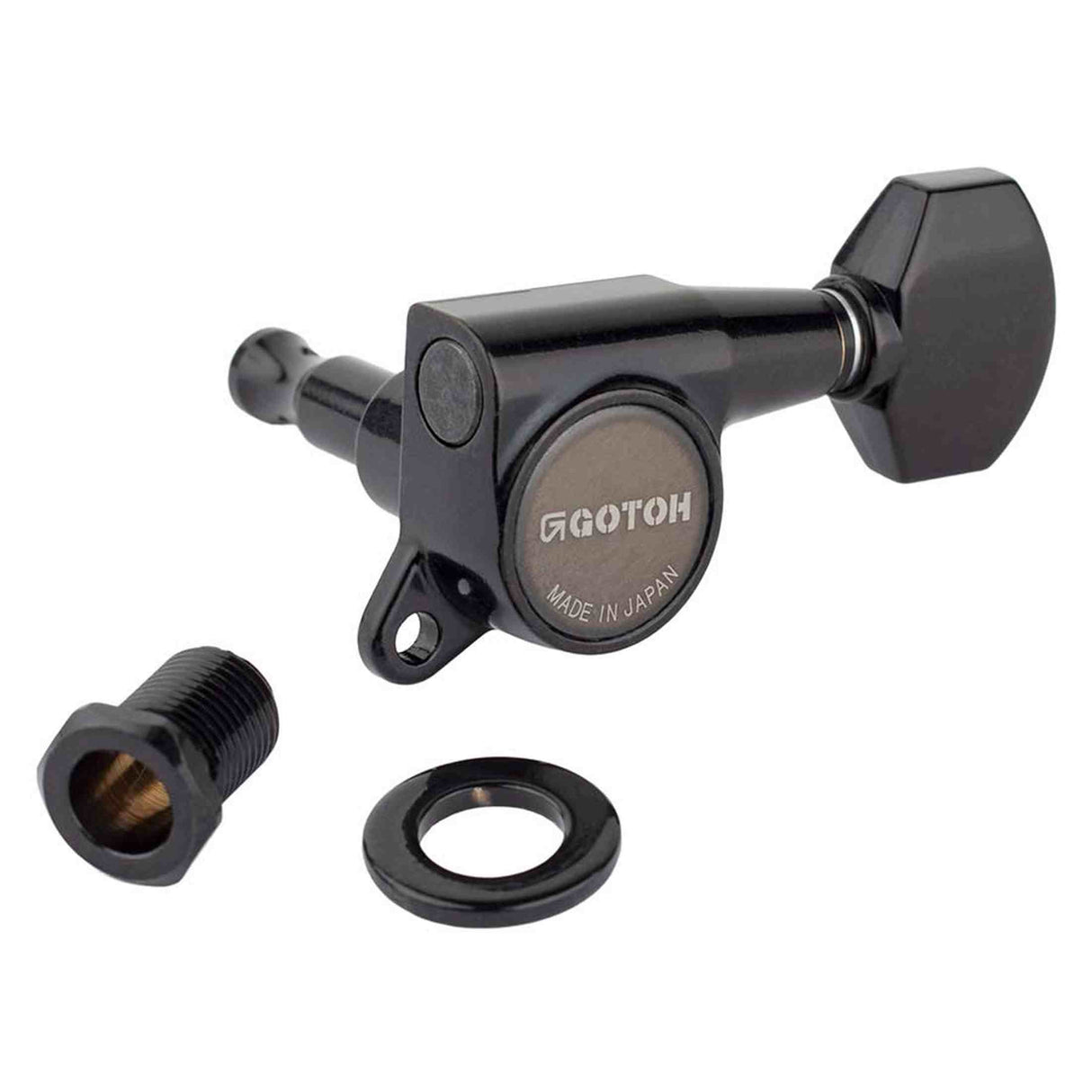 Gotoh GTH14002 SG381 stemmechanieken met Magnum Lock and 07 knoppen, 6R, cosmo zwart