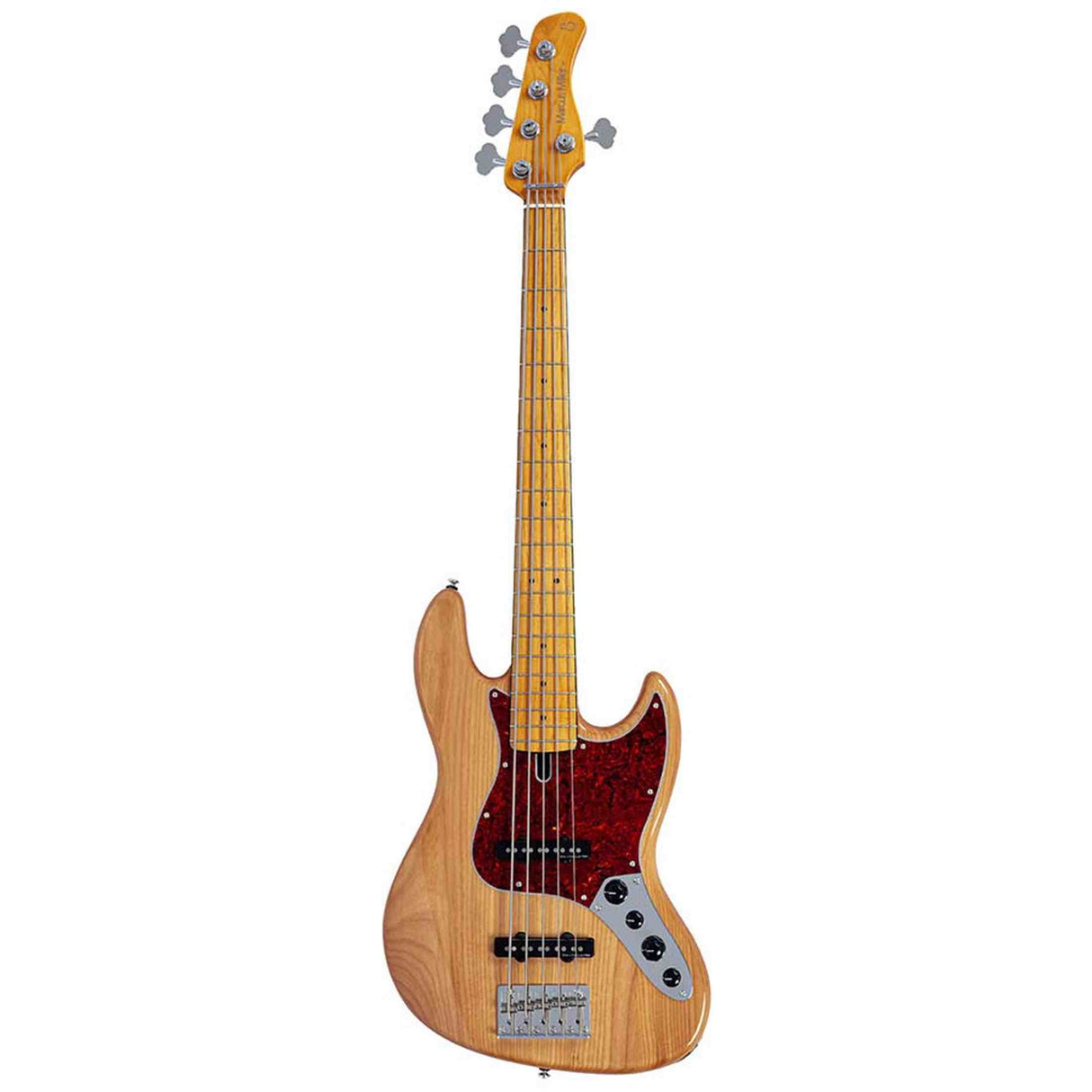 Sire V7VN A5/NT Marcus Miller 5-snarige Actieve Vintage Basgitaar Natural met Elzen Body en Heritage-3 Preamp