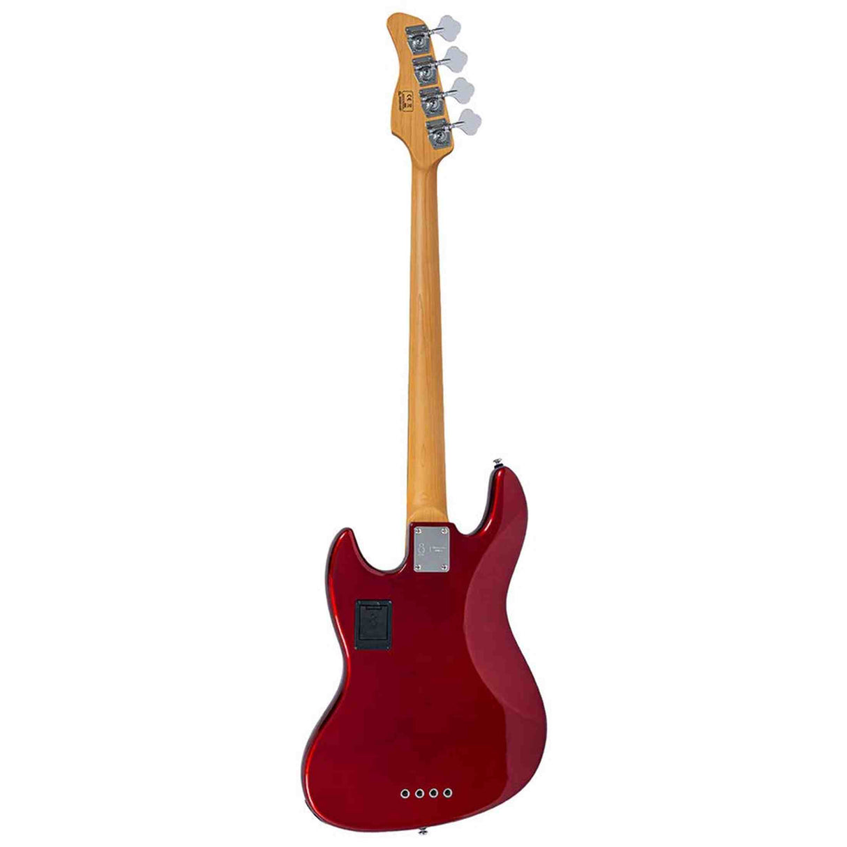 Sire V3N 4/CAR Marcus Miller 4-snarige Actieve Jazz Bas Candy Apple Red met 2-Bands Preamp