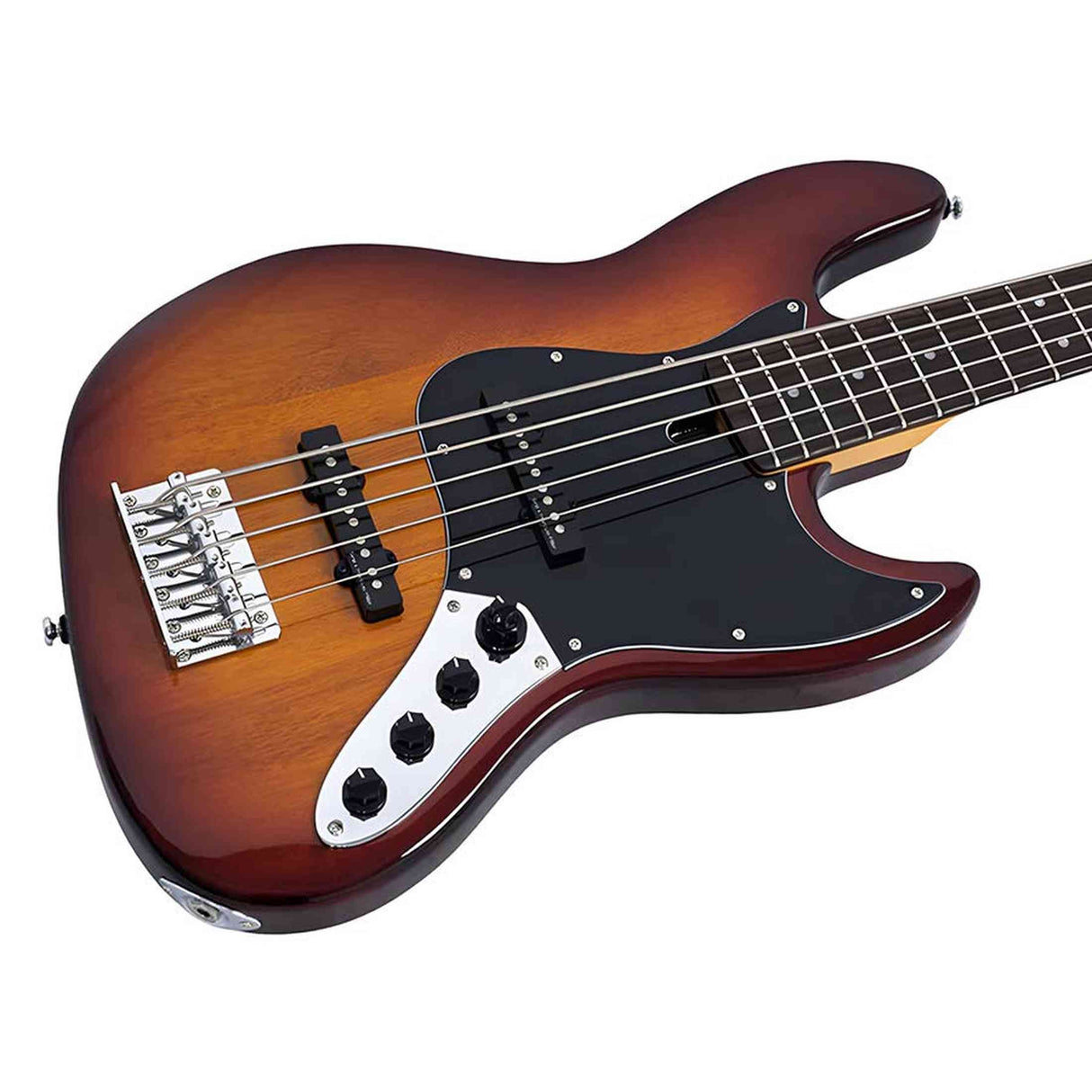 Sire V3N 5/TS Marcus Miller 5-snarige Actieve Jazz Bas Tobacco Sunburst met 2-Bands Preamp
