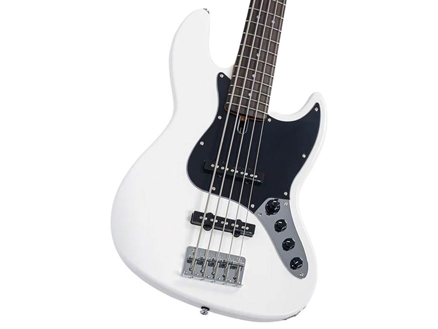 Sire V3N 5/AWH Marcus Miller 5-snarige Actieve Jazz Bas Antique White met 2-Bands Preamp