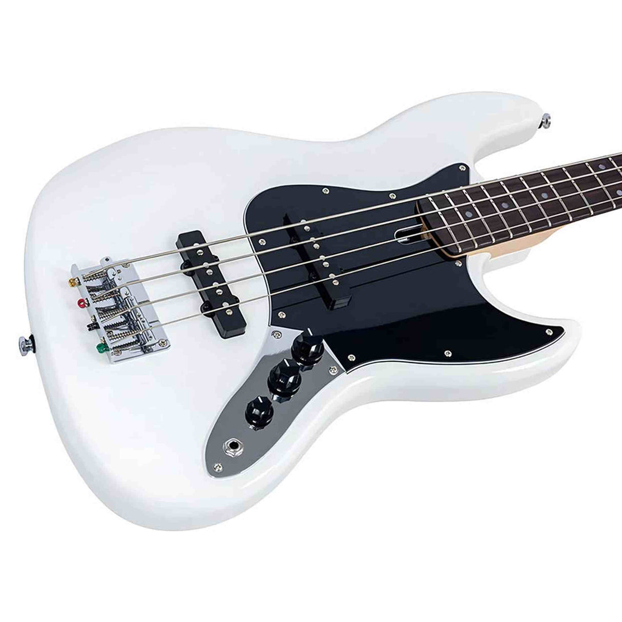 Sire Marcus Miller V1 4/AWH V Series 4-snarige Basgitaar Set Antique White met 40W Versterker