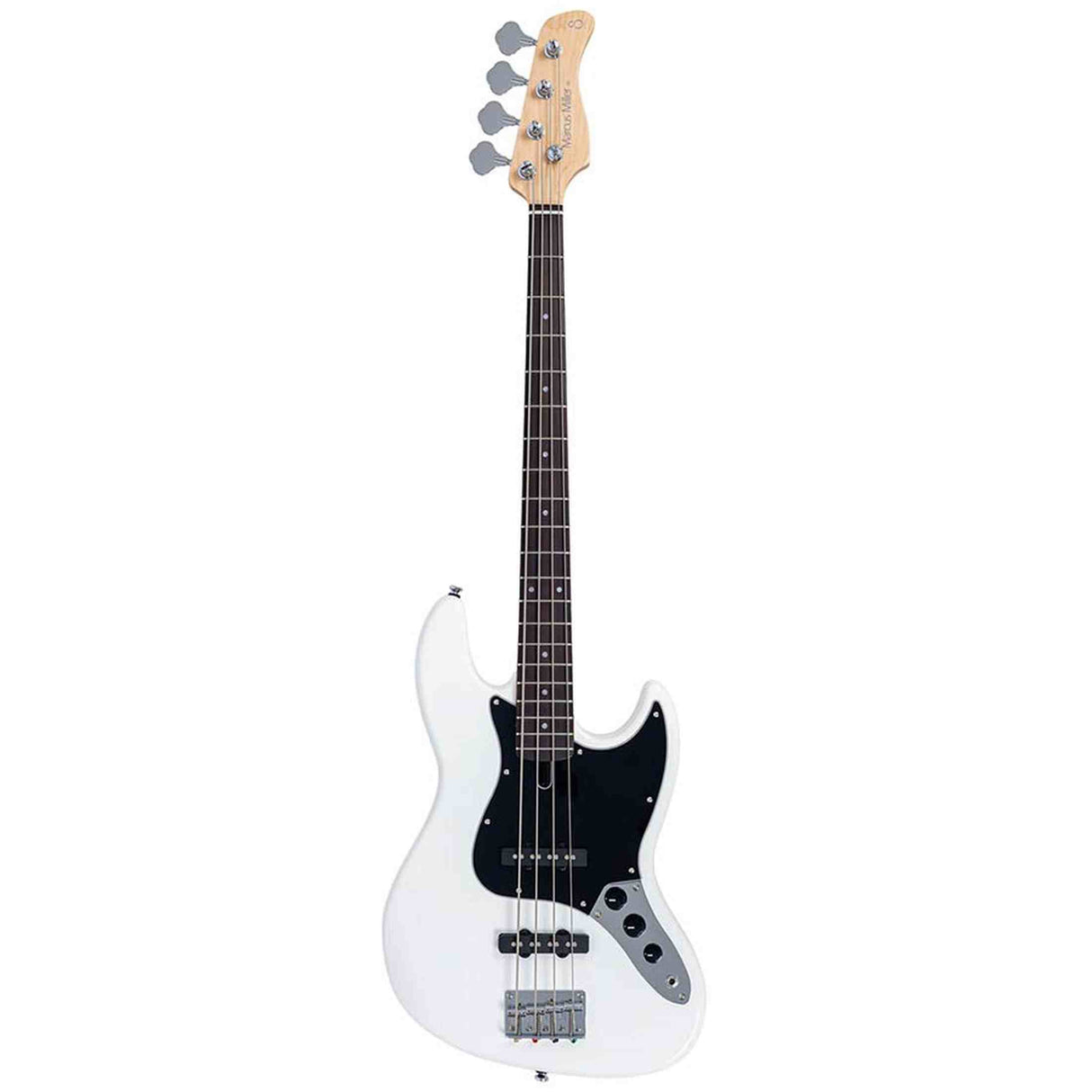 Sire Marcus Miller V1 4/AWH V Series 4-snarige Basgitaar Set Antique White met 40W Versterker