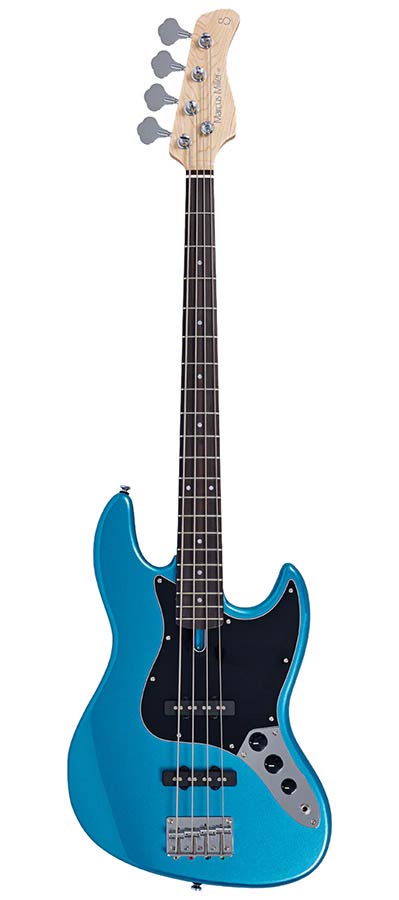 Sire Marcus Miller V1 4/TP V Series 4-snarige Basgitaar Set Tide Pool met 40W Versterker