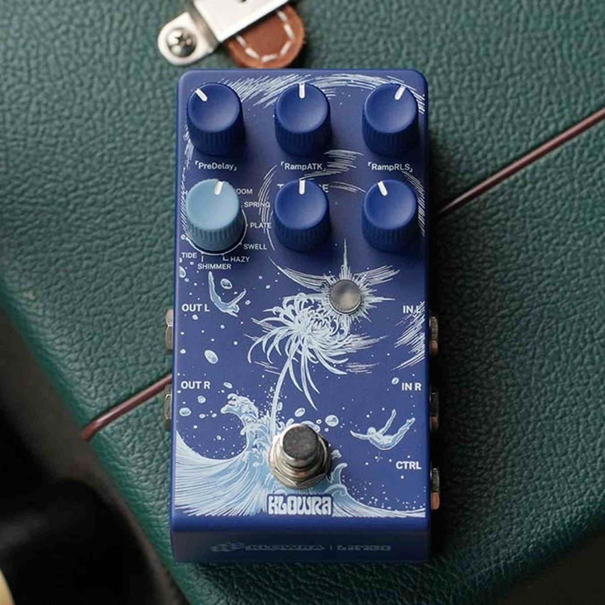 Klowra KBS-01 Bloom Infinity LIMBO stereo multi-type reverb pedaal