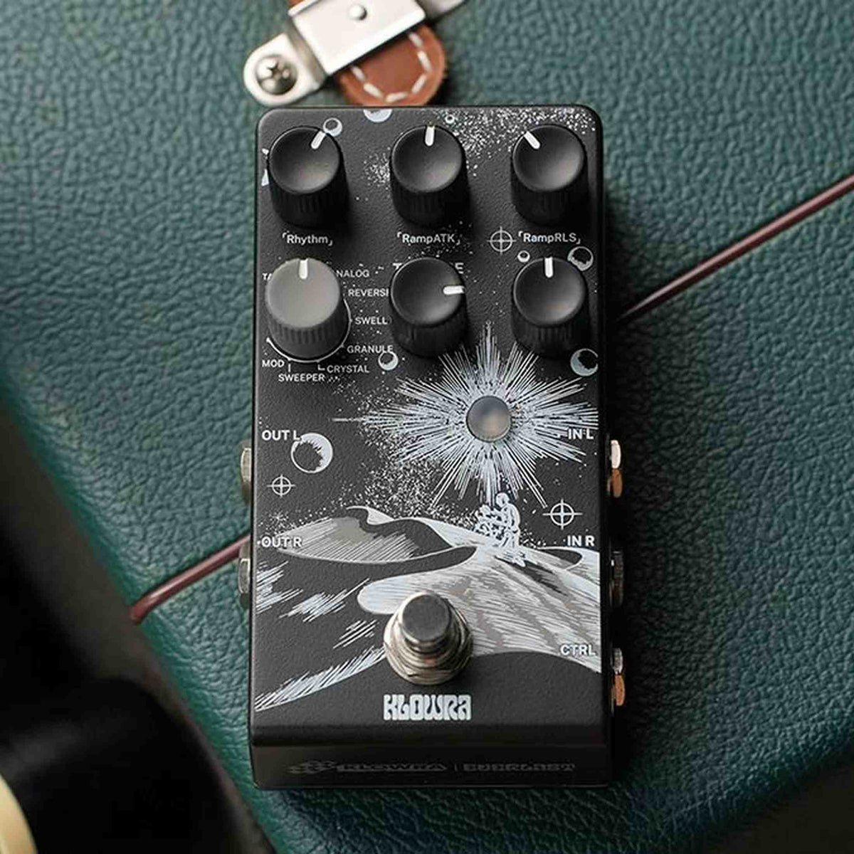 Klowra KBS-02 Bloom Infinity EVERLAST stereo multi-type delay pedaal