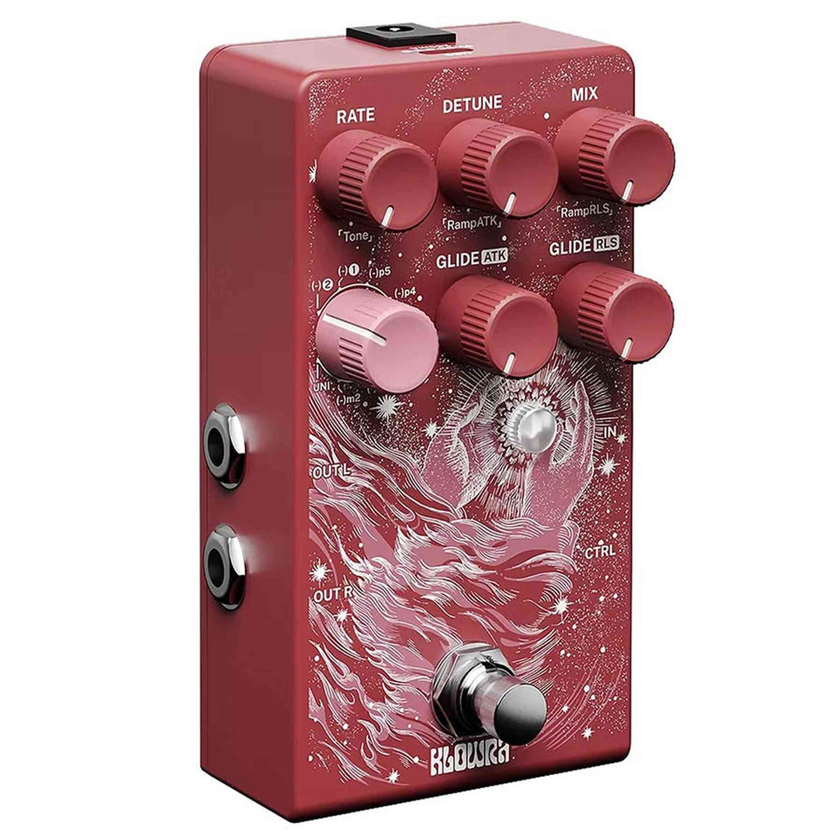 Klowra KBS-04 Bloom Infinity VEIN pitch shifter pedaal - 17 intervallen