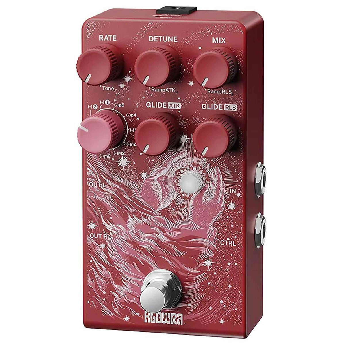 Klowra KBS-04 Bloom Infinity VEIN pitch shifter pedaal - 17 intervallen