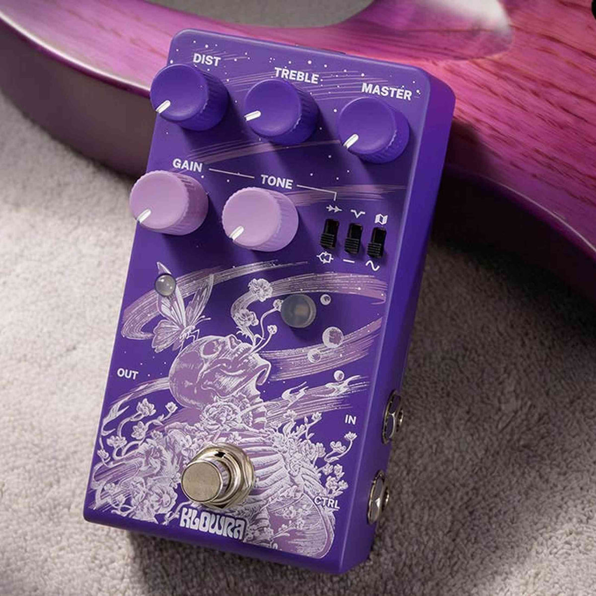 Klowra KBS-11 Bloom Infinity GNASH dual distortion pedaal