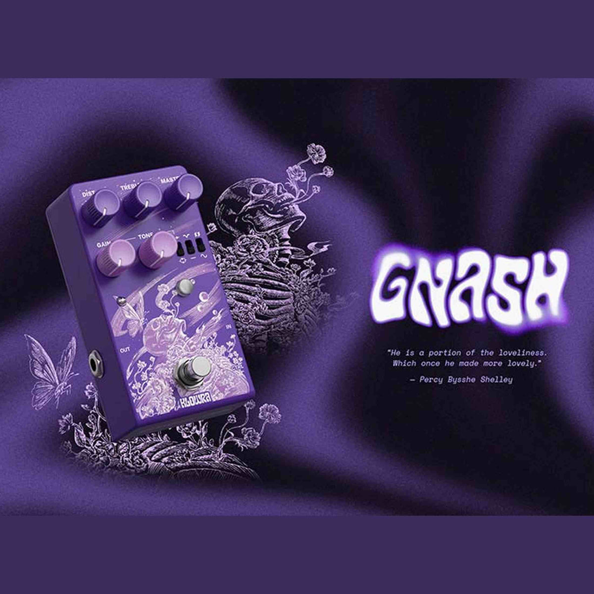 Klowra KBS-11 Bloom Infinity GNASH dual distortion pedaal