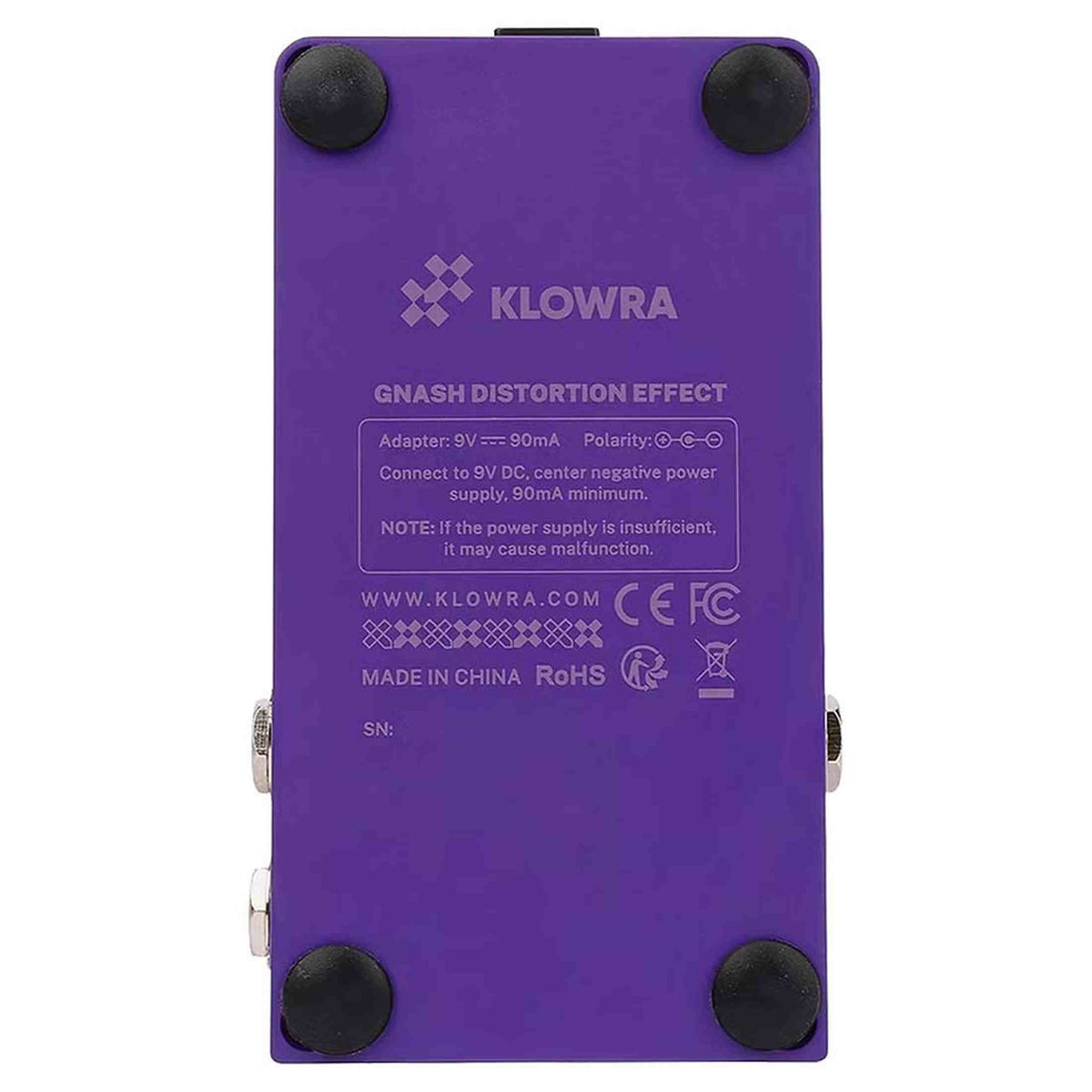 Klowra KBS-11 Bloom Infinity GNASH dual distortion pedaal