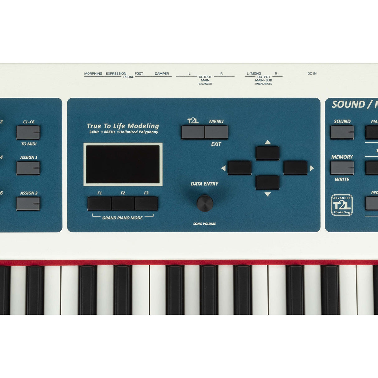 Dexibell VIVO S10L Stage Piano 76 toetsen, Advanced T2L, gemotoriseerde drawbars