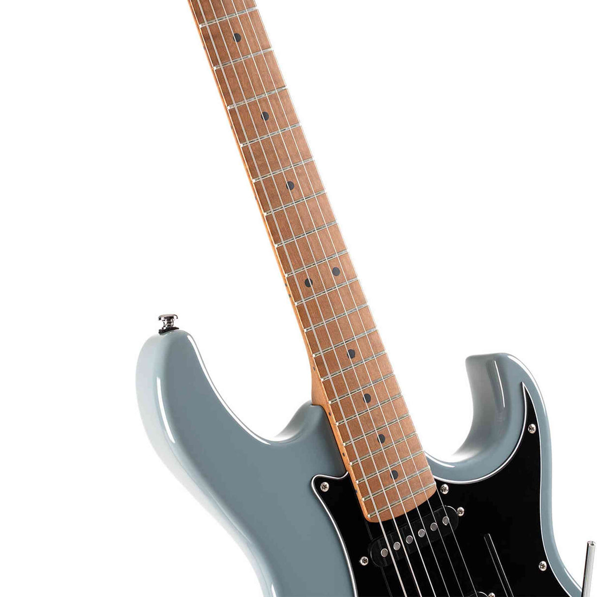Cort G250SE OBG Elektrische Gitaar HSS Linden Roasted Maple Ocean Blue Grey met 2-Punts Tremolo