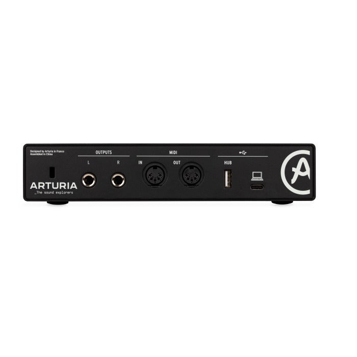Arturia MiniFuse 2 Black 2-in/2-uit USB-C Audio Interface