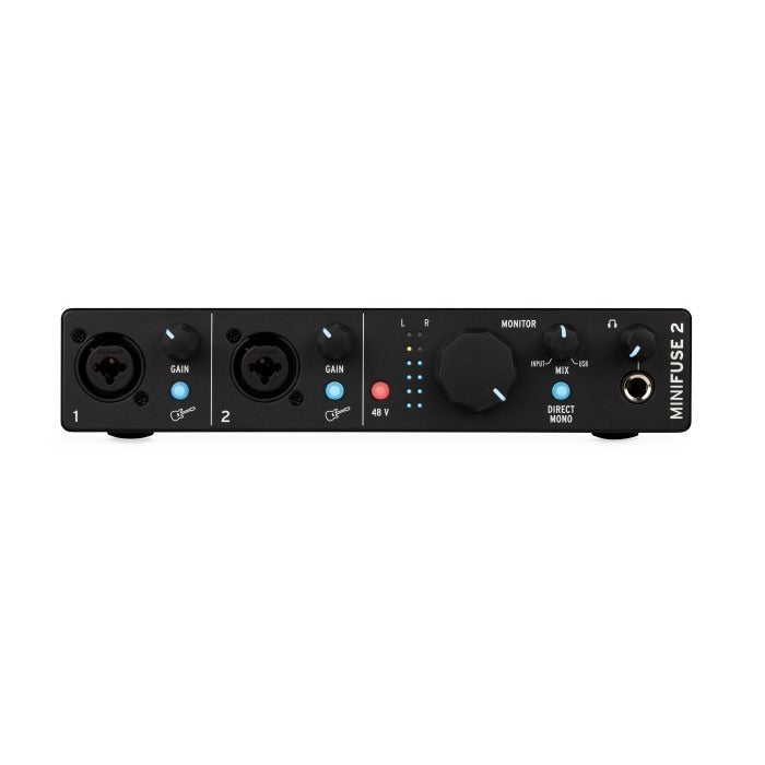 Arturia MiniFuse 2 Black 2-in/2-uit USB-C Audio Interface