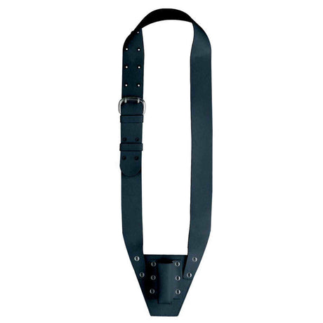 Boston VD-10-B Vaandelriem, leder, zwart