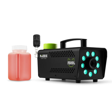 Fuzzix F509L Party Rookmachine – 500W met 9x RGB LED’s en Draadloze Afstandsbediening