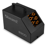 beamZ B300 Bubbelmachine met Draadloze Afstandsbediening – Compact en Lichtgewicht