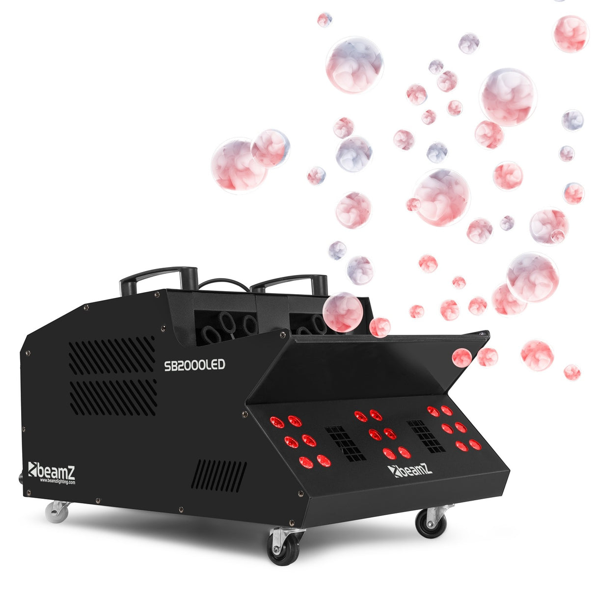 beamZ SB2000LED Rook- & Bellenblaasmachine 2000W met RGB LED’s en DMX