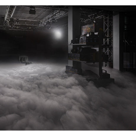 beamZ LF6000 Professionele Low Fog Machine – Ultrasoon, Dubbele Output & Flightcase