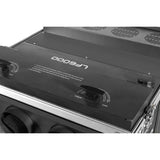 beamZ LF6000 Professionele Low Fog Machine – Ultrasoon, Dubbele Output & Flightcase