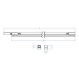 Boston TRO-460-L Halspen Truss Rod 460 mm 6 mm Staaf Single Action G-Style