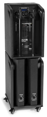 VONYX VX1050BT 1150W 2.2 Actieve Speakerset met Dubbele 12 inch Subwoofers en Bluetooth