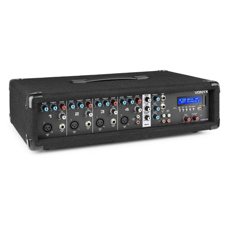 VONYX VX210 Full PA Geluidssysteem 800W met 10 inch Speakers, Mixer en Bluetooth