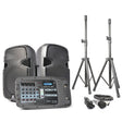 VONYX PSS302 Draagbare 300W Geluidsset met 10 inch Speakers, Bluetooth en 8-Kanaals Mixer