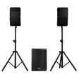 VONYX VX915 Compact 2.1 Line Array Set 1400W met 15 inch Subwoofer, DSP en Bluetooth 5.0