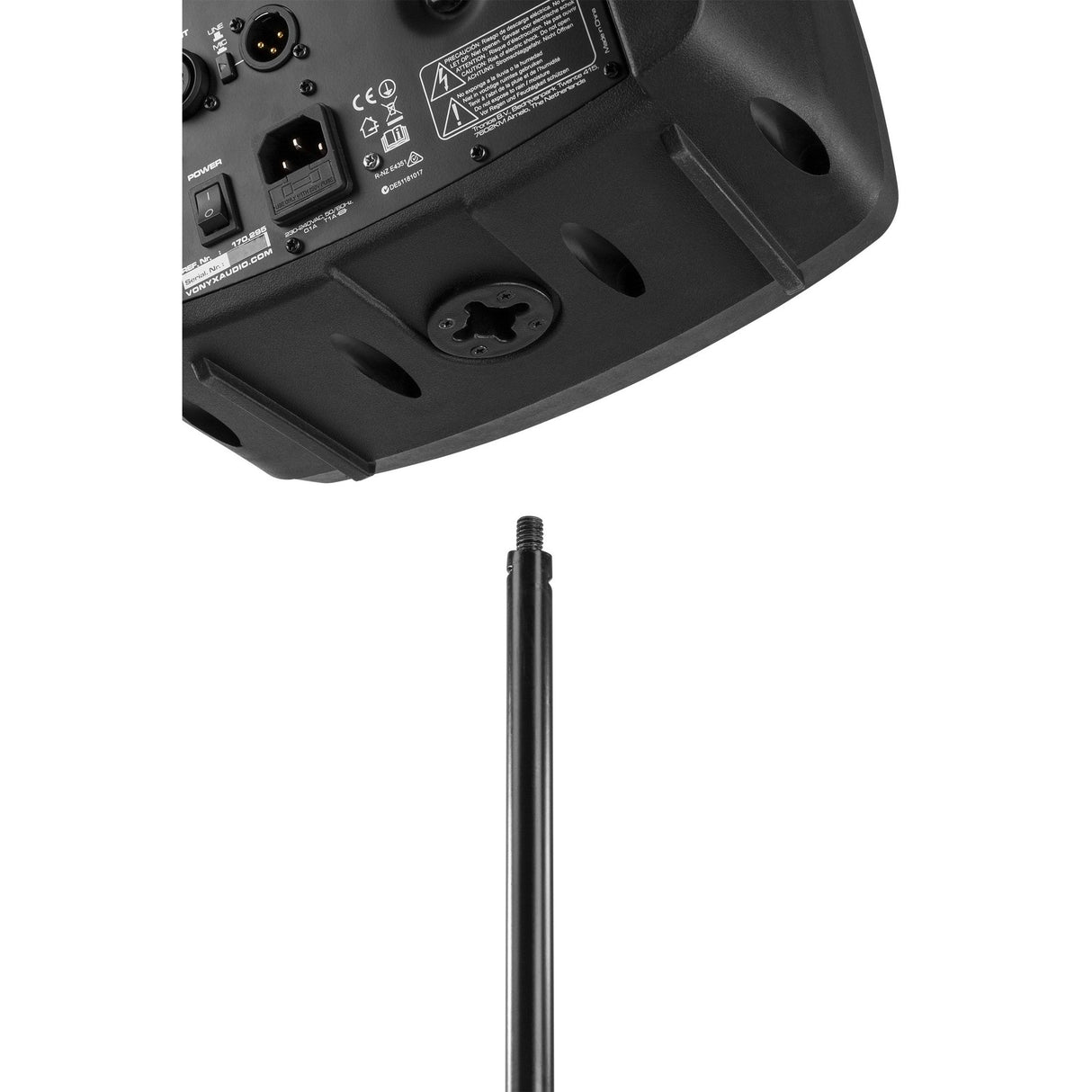 VONYX V205B Actieve Personal Monitor Speaker 80W met Bluetooth en USB MP3 Speler