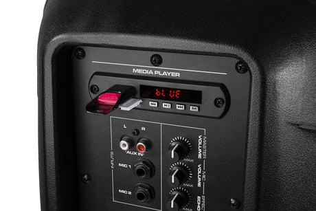 VONYX VPS102A 600W Actieve Speakerset met Bluetooth, USB/SD en 10 inch Woofers