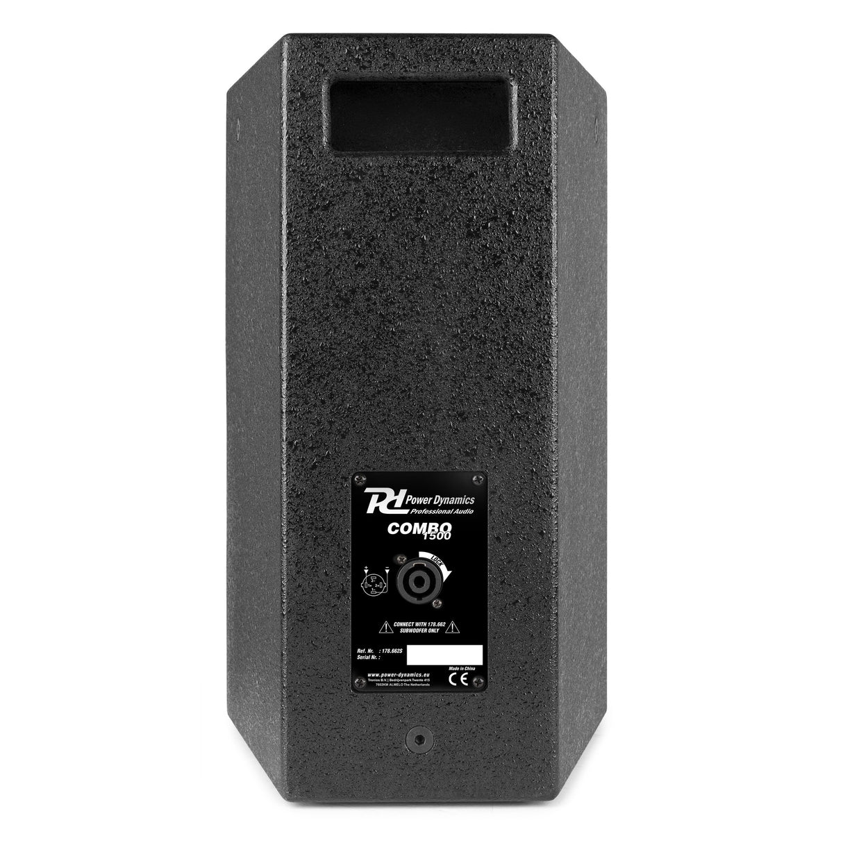 Power Dynamics PD Combo 1500 Geluidssysteem 1500W met 15 inch Subwoofer, DSP en Bluetooth