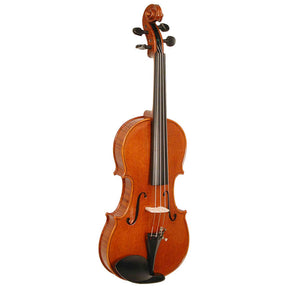 Stentor SR1880A viool 4/4 Handmade Pro “Arcadia” – handgemaakt, gevlamd esdoorn & schellakafwerking, incl. Pirastro-snaren