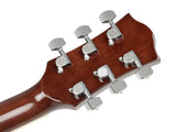 Richwood RD-12-SB Artist Series Dreadnought Akoestische Gitaarset Sunburst met Capo, Stemapparaat, Gigbag en Gitaarstandaard