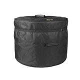 Boston DB-24-B Bassdrum gigbag 24", zwart cordura, 10 mm gevoerd