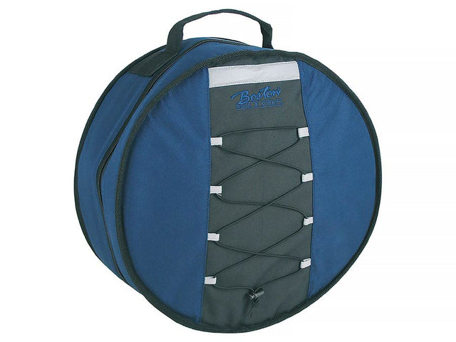 Boston DBL-148-S Deluxe gigbag voor snaartrom 14"x 8.0", zwart-blauw, 15 mm gevoerd hardfoam
