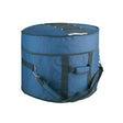 Boston DBL-18-B Deluxe bassdrum gigbag 18", zwart-blauw, 15 mm gevoerd hardfoam