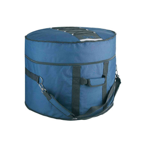 Boston DBL-18-B Deluxe bassdrum gigbag 18", zwart-blauw, 15 mm gevoerd hardfoam