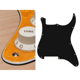 Boston ST-300-PY pickguard, Stallion, no holes only screw holes , 3 ply, pearl yellow